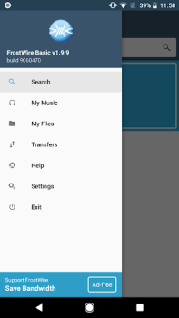 Download FrostWire Downloader & Player Tools for Android