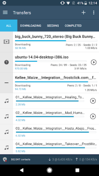 Download FrostWire Downloader & Player Tools for Android screenshot 4