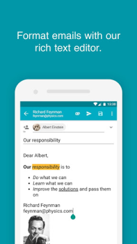 Download Email Aqua Mail - Fast, Secure Contact for Android screenshot 3