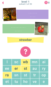 Download 2 Clues: Words and Syllables Word games for Android screenshot 2