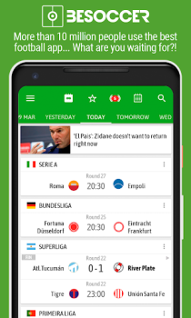 Download BeSoccer - Soccer Live Score Sport for Android