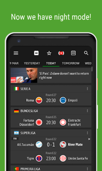 Download BeSoccer - Soccer Live Score Sport for Android screenshot 2