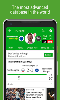 Download BeSoccer - Soccer Live Score Sport for Android screenshot 7
