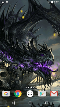 Download Dragon Live Wallpaper Personalization for Android screenshot 6