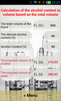 Download Alcohol Calculator Tools for Android screenshot 4