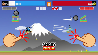Download Jumping Ninja Party 2 Player Arcade for Android screenshot 4