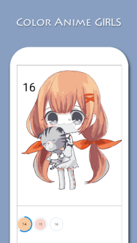 Download Anime - Paint by Numbers Entertainment for Android screenshot 2