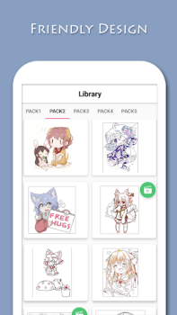 Download Anime - Paint by Numbers Entertainment for Android screenshot 7