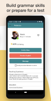 Download Cambly - English Teacher Education for Android screenshot 3