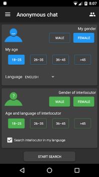 Download Anonymous chat Dating for Android screenshot 2