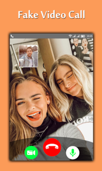 Download Fake Video Call Girlfriend Call Entertainment for Android screenshot 2