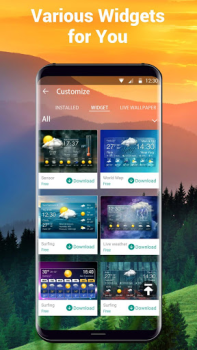 Download Daily weather forecast widget Weather for Android screenshot 7