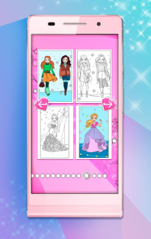 Download Girls Coloring Pages Casual for Android screenshot 5