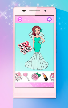 Download Girls Coloring Pages Casual for Android screenshot 6