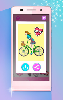 Download Girls Coloring Pages Casual for Android screenshot 7