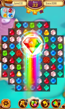 Download Diamonds Crush - jewel blast Puzzles for Android screenshot 2