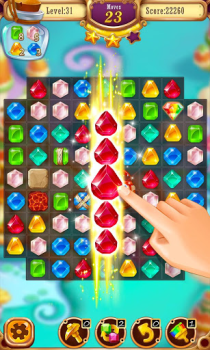 Download Diamonds Crush - jewel blast Puzzles for Android screenshot 3