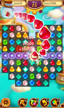 Download Diamonds Crush - jewel blast Puzzles for Android screenshot 4
