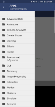 Download APDE - Android Processing IDE Tools for Android screenshot 4