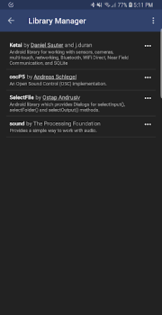 Download APDE - Android Processing IDE Tools for Android screenshot 6
