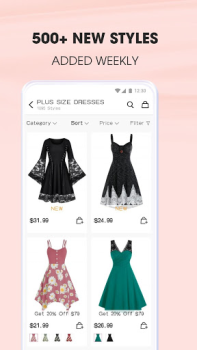 Download ROSEGAL-1/2 vintage+1/2 gothic Purchases for Android screenshot 5
