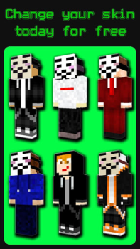 Download Hacker Skins for Minecraft PE Entertainment for Android screenshot 4