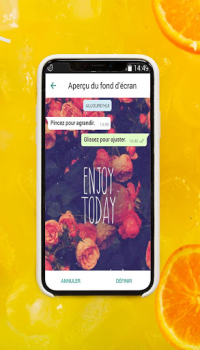 Download Chat Wallpaper Messaging Backgrounds Personalization for Android screenshot 2