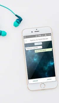 Download Chat Wallpaper Messaging Backgrounds Personalization for Android screenshot 4