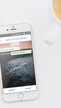 Download Chat Wallpaper Messaging Backgrounds Personalization for Android screenshot 5