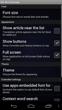 Download English Kazakh Dictionary Education for Android screenshot 4