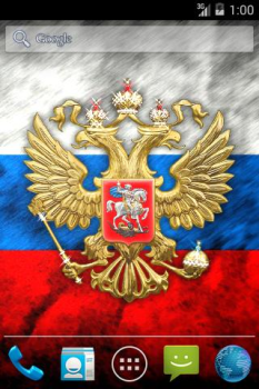 Download 3D Russian Emblem and Flag LWP Personalization for Android screenshot 6