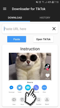 Download Downloader for TikTok Tools for Android screenshot 2
