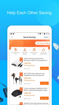 Download TOMTOP Online Shopping Purchases for Android screenshot 2