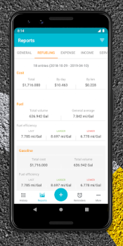 Download Drivvo - car management Cars and transportation for Android screenshot 3