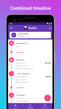 Download Fuelio: gas log & gas prices Cars and transportation for Android screenshot 4