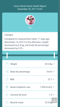 Download Honor Smart Scale Health & Fitness for Android screenshot 3