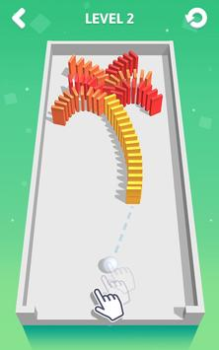Download Rolling Domino Casual for Android screenshot 2