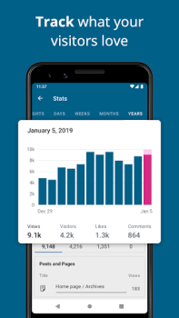 Download WordPress – Website Builder Work for Android screenshot 4