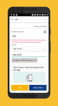 Download NFC TagWriter by NXP Work for Android screenshot 7