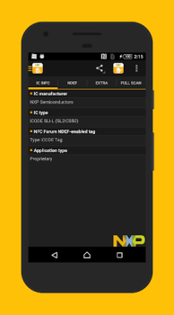 Download NFC TagInfo by NXP Tools for Android screenshot 2