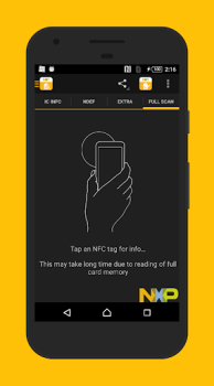 Download NFC TagInfo by NXP Tools for Android screenshot 3