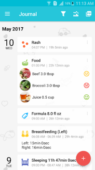 Download Rainbow - Journal & Activities Motherhood and childhood for Android screenshot 2