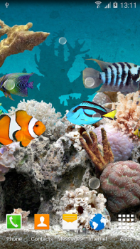 Download Coral Fish 3D Live Wallpaper Personalization for Android screenshot 2