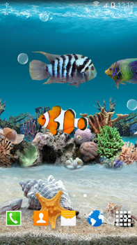 Download Coral Fish 3D Live Wallpaper Personalization for Android screenshot 4