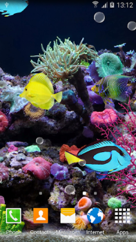 Download Coral Fish 3D Live Wallpaper Personalization for Android screenshot 5