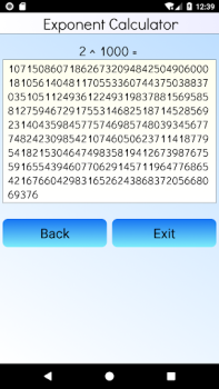 Download Exponent Calculator Tools for Android screenshot 3