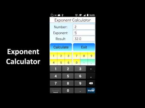 Download Exponent Calculator Tools for Android screenshot 6