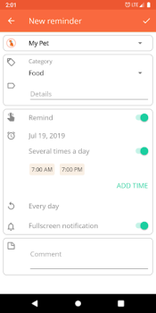 Download Animal and pet care diary Life style for Android screenshot 5
