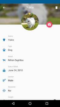 Download Dog Walk - Track your dogs! Life style for Android screenshot 3