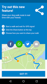 Download Dog Walk - Track your dogs! Life style for Android screenshot 6